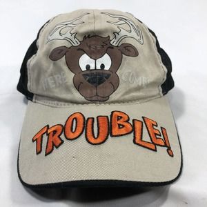 Here Comes Trouble Toddler Hat Cap Snapback Adjustable One Size Fits Most OSFM